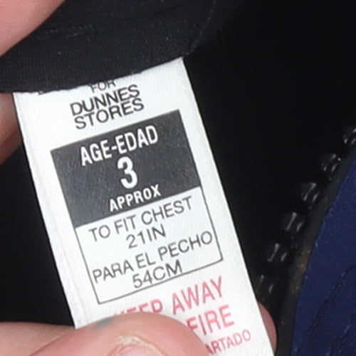 Dunnes Stores Boys Blue Green Short Sleeve Wetsuit Age 3