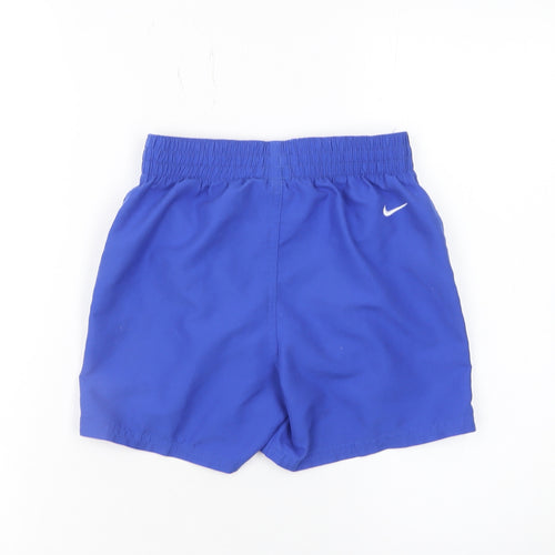 Nike Boys Blue Athletic Shorts 10-12 Years Quick Dry Sportswear