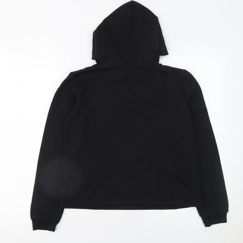 Harry Potter Girls Black Sequin Platform 9 3/4 Pullover Hoodie 13-14 Years
