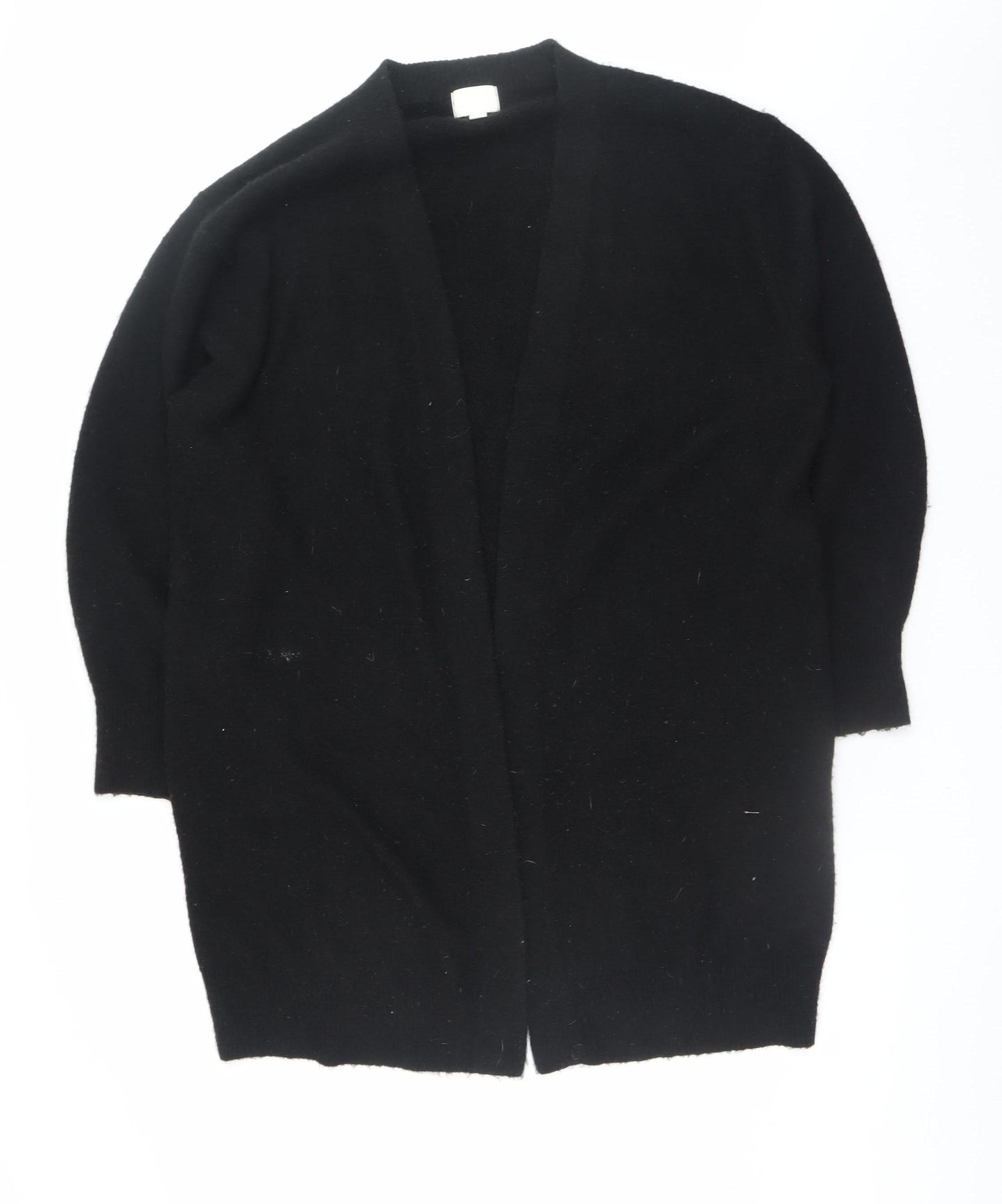 H&M Women’s Black V-Neck Long Sleeve Cardigan Size 12