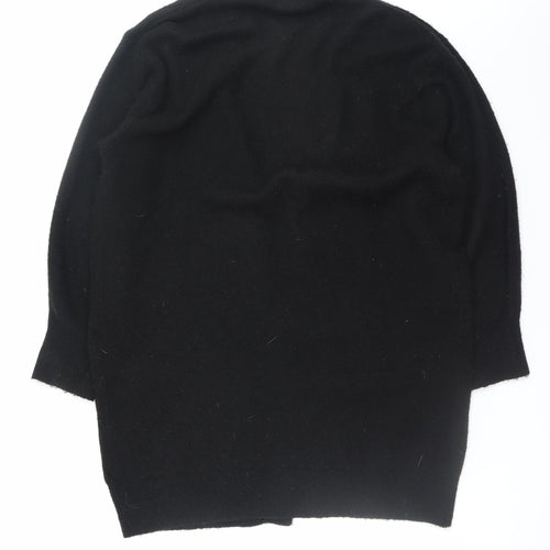 H&M Women’s Black V-Neck Long Sleeve Cardigan Size 12