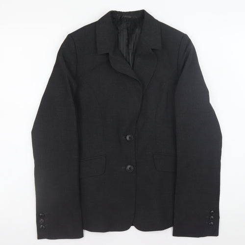 Everyone Collection Bloomsbury Womens Charcoal Suit Jacket UK 8R Classic Fit
