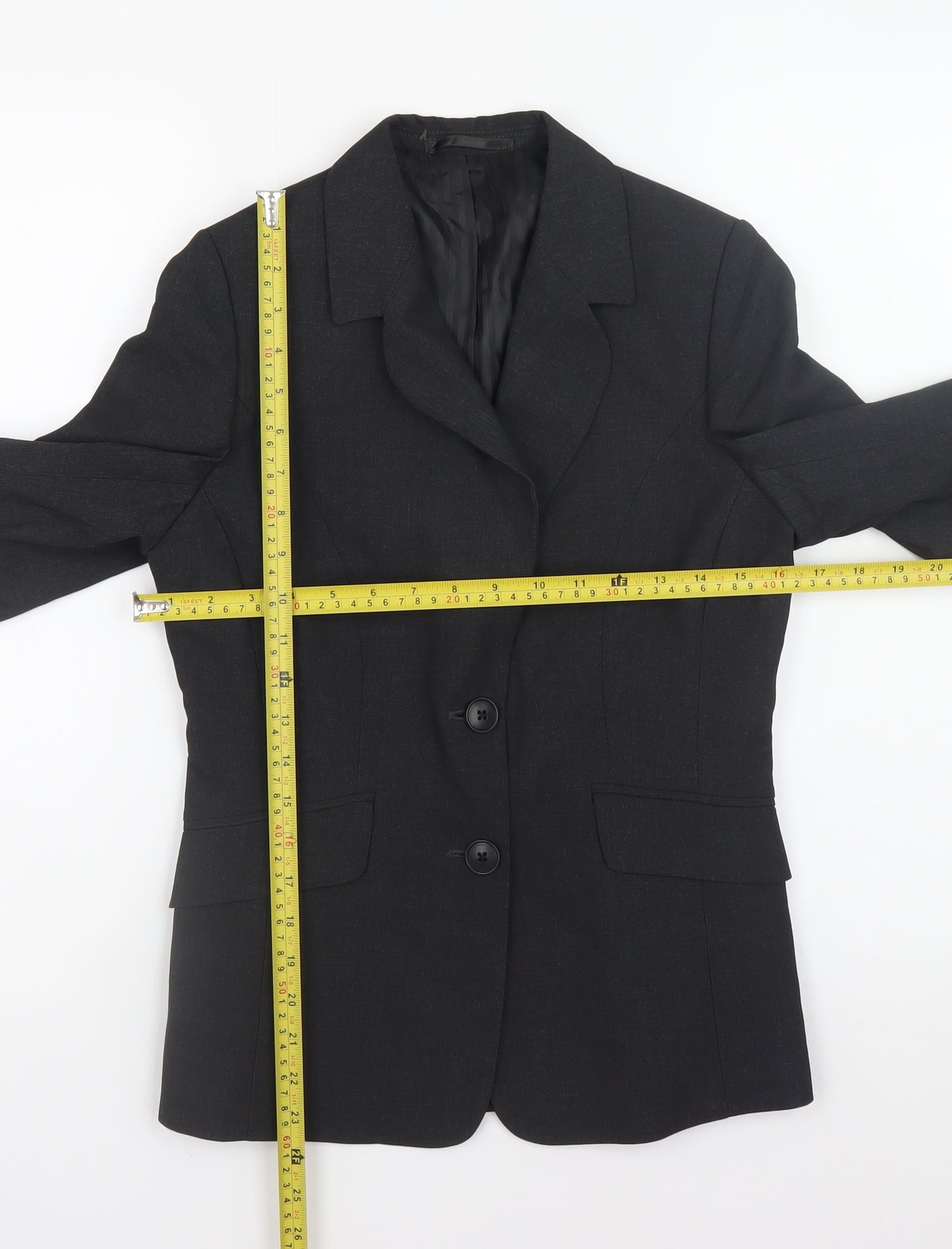 Everyone Collection Bloomsbury Womens Charcoal Suit Jacket UK 8R Classic Fit