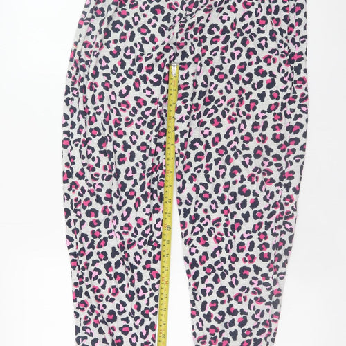 Dunnes Stores Women’s Multicoloured Leopard Print Pyjama Pants Size 8