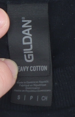 Gildan Women's Black Cotton Funny Quote T-Shirt Size S