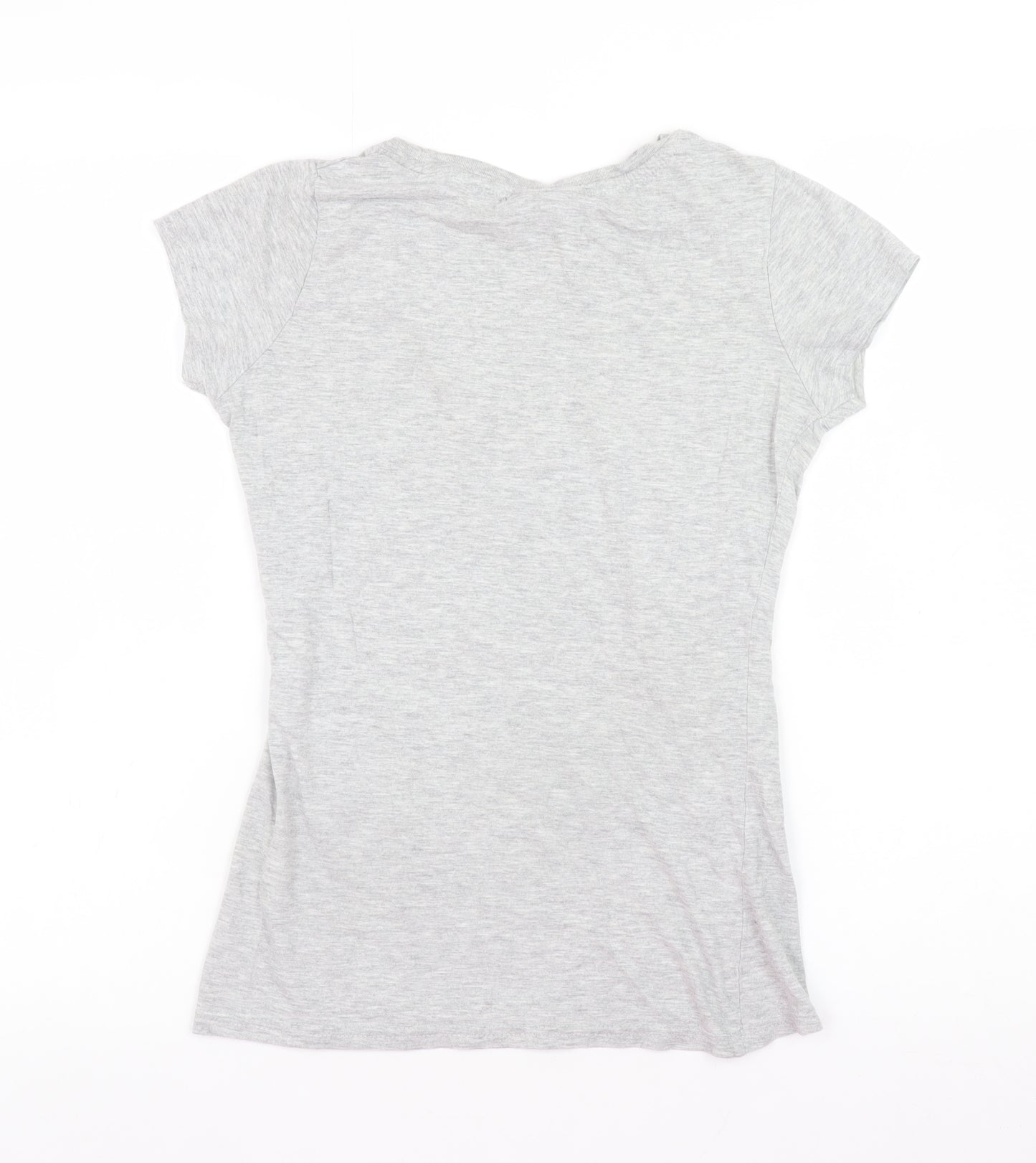 What’s Today? Girls Grey Graphic T-Shirt 'You Rock You Rule' Size S