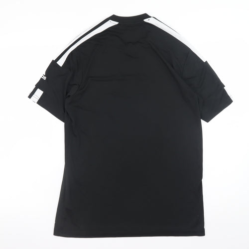 Adidas Men's Black Regular Fit AEROREADY Sports T-Shirt Size M