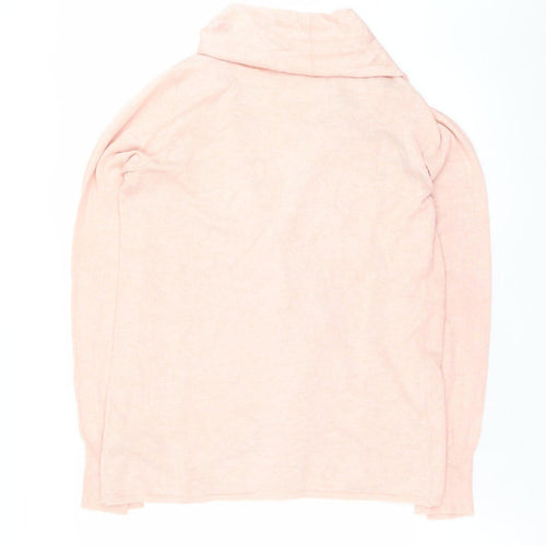 Primark Women’s Pink Knit Open Long Sleeve Cardigan M UK 10/12