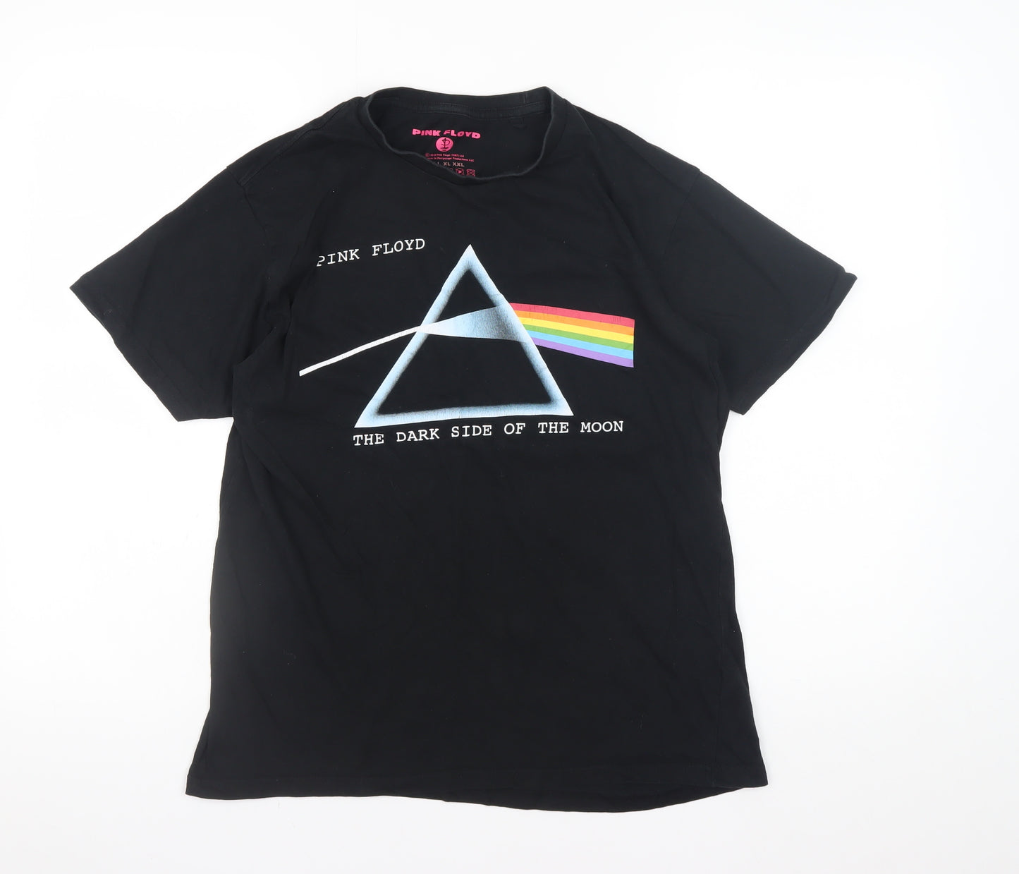 Pink Floyd Women's Black L Basic Cotton Band T-Shirt
