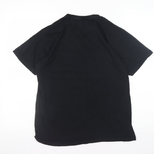 Pink Floyd Women's Black L Basic Cotton Band T-Shirt