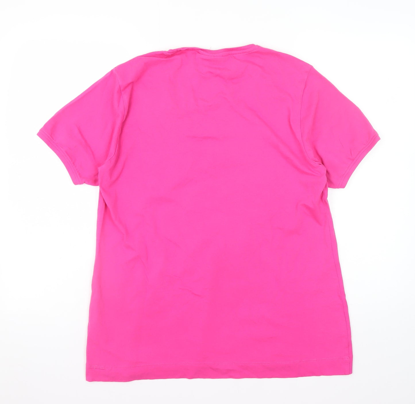 Rebelle by Pastunette Women's Pink Organic Cotton Bloom T-Shirt Size 18
