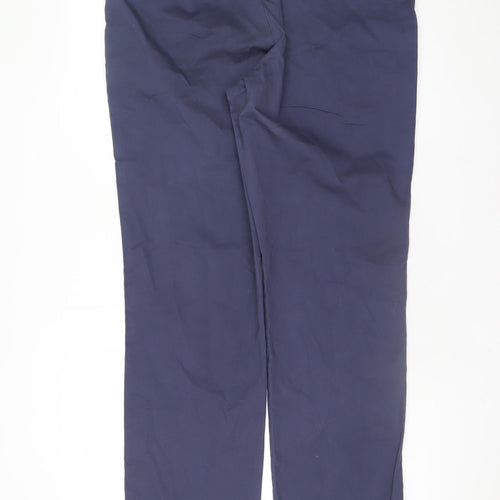 Dunnes Stores Men’s Blue Chino Trousers 36W 33L Cotton Stretch