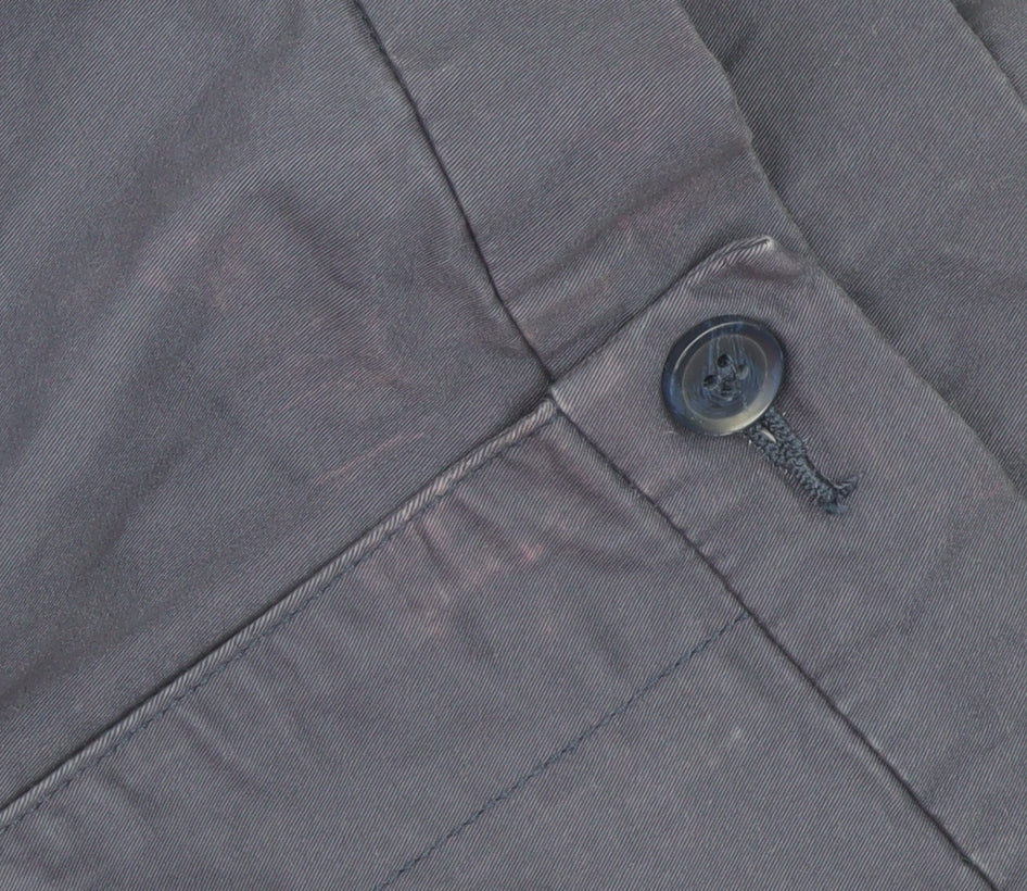 Dunnes Stores Men’s Blue Chino Trousers 36W 33L Cotton Stretch