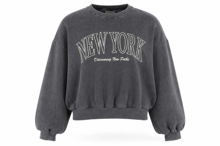 Pull&Bear Pacific Republic Teens Grey New York Pullover Sweatshirt M