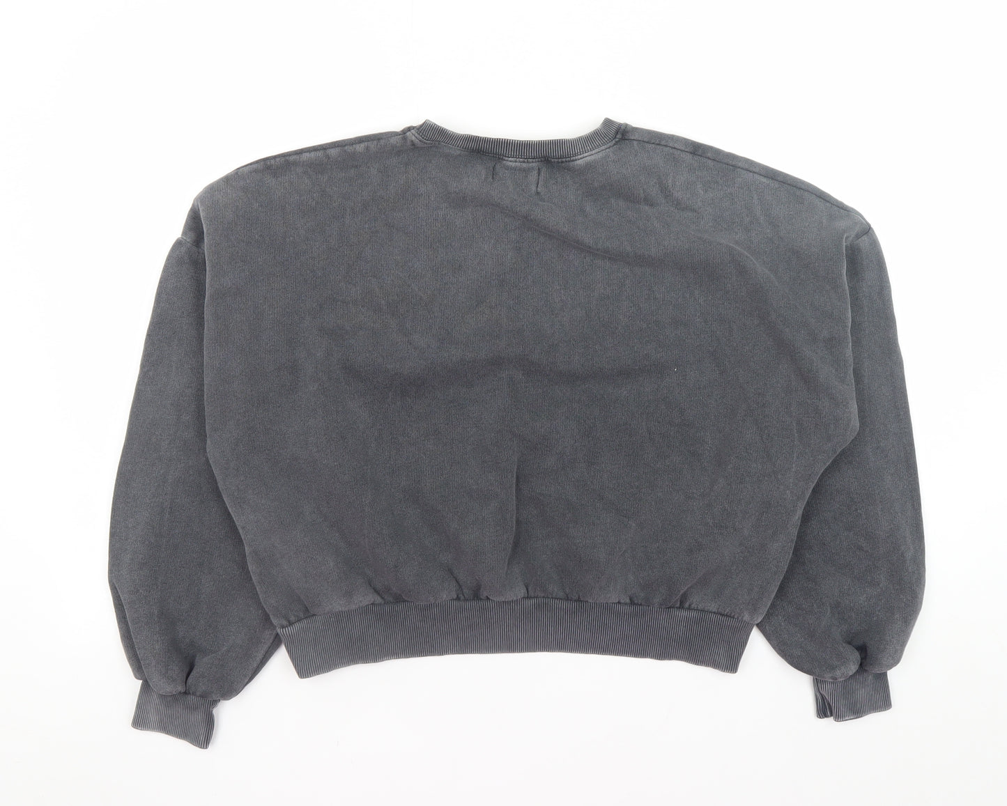 Pull&Bear Pacific Republic Teens Grey New York Pullover Sweatshirt M