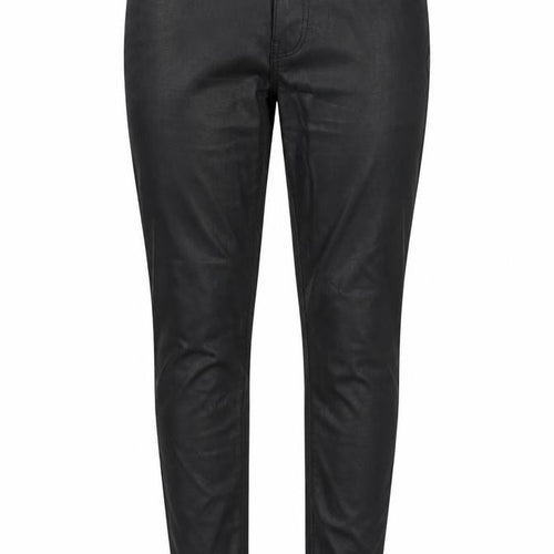 Gallery Women’s Black Faux Leather Skinny Jeggings Size 10