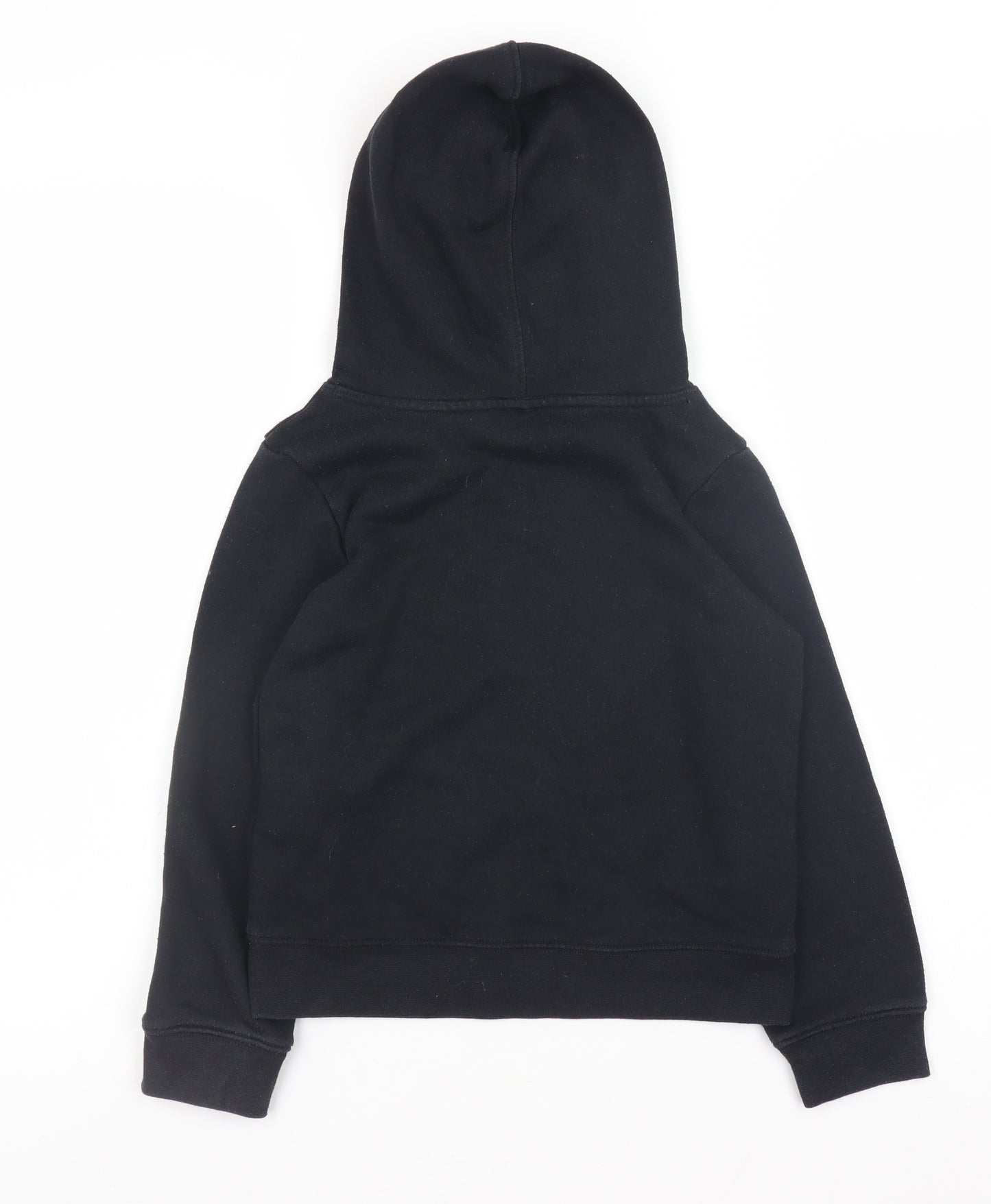 Jordan Boys Black Pullover Hoodie 6-7 Years Logo Fleece Sweatshirt