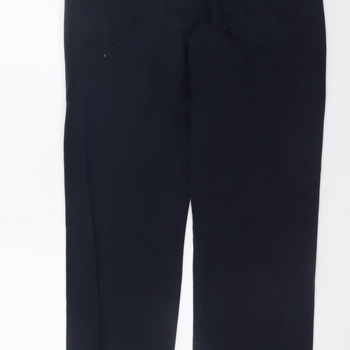 St Bernard for Dunnes Stores Men's Blue Chino Trousers 32W 30L Stretch Cotton