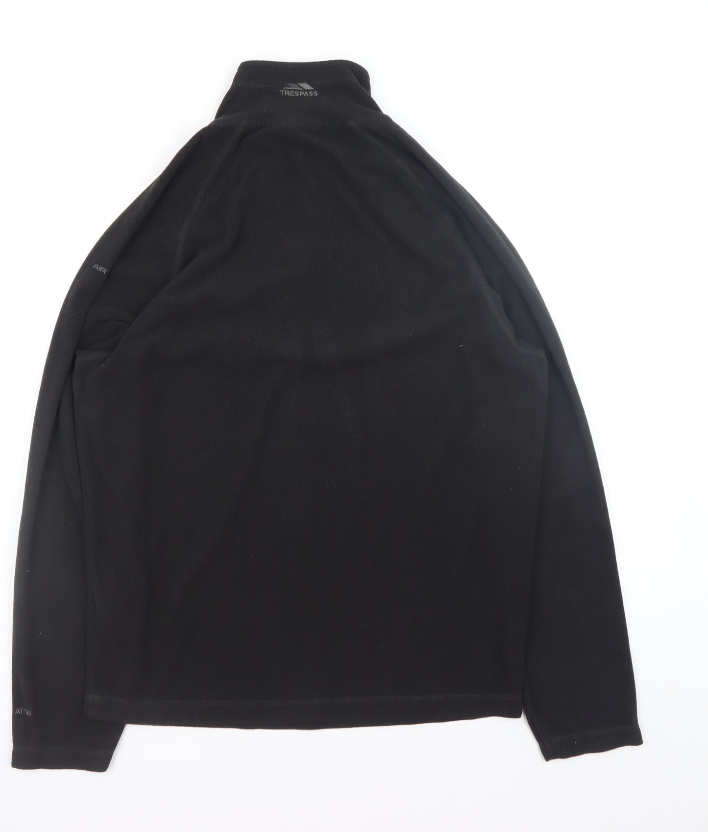 Trespass Men's Black Small Fleece 1/4 Zip Pullover Sweatshirt