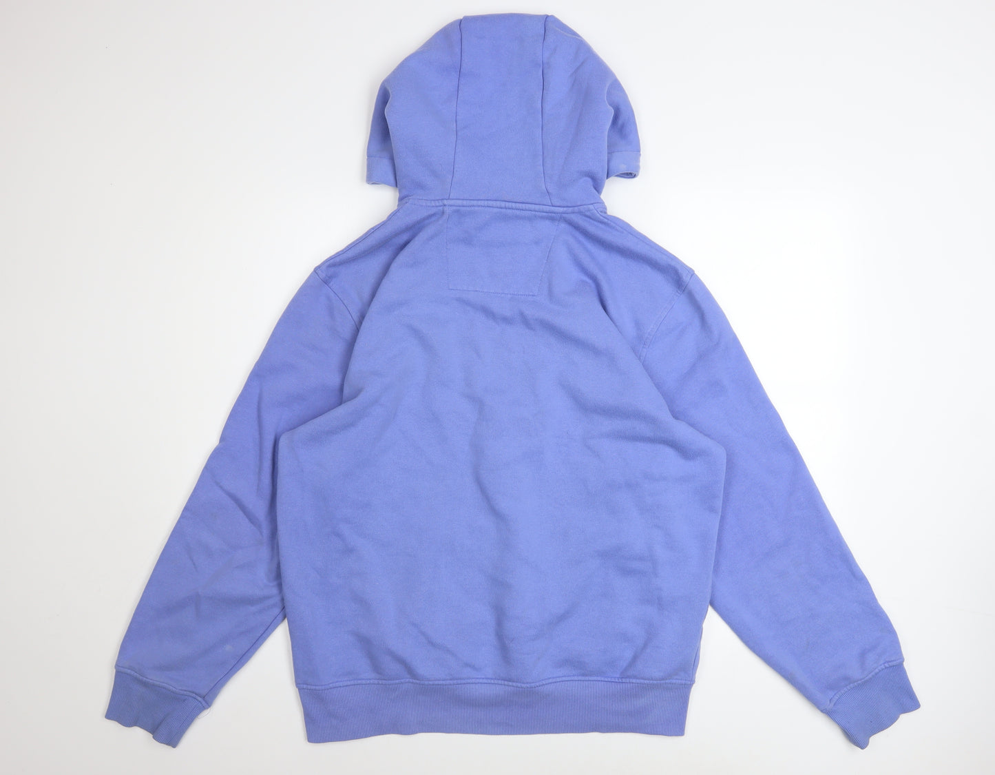 Crew Clothing Company Men's Blue XL 1/4 Zip Hoodie