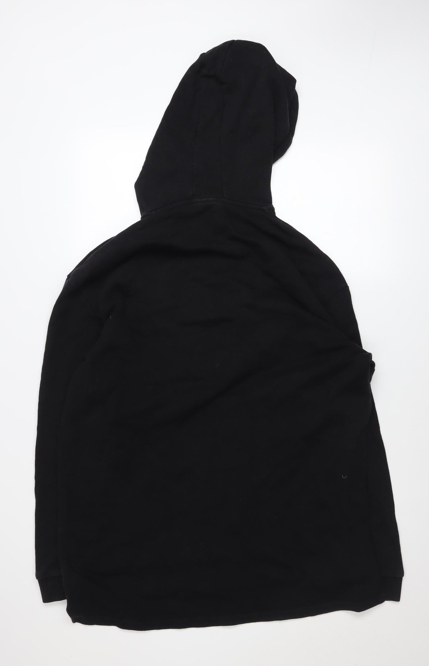 ASOS Men's Black 1/2 Zip Pullover Hoodie Size M