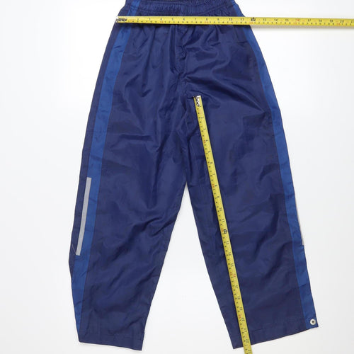 Crivit Boys Blue Rain Trousers 7 Years Outdoor Waterproof Pants