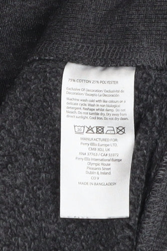 Original Penguin Men's Grey 1/4 Zip Mock Neck Sweatshirt Size L