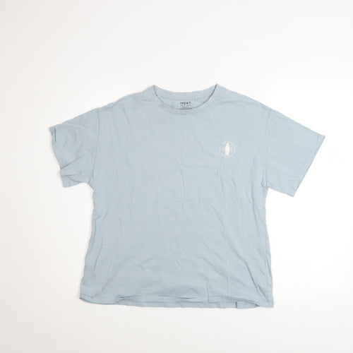 Next Girls Blue Surf The Wave Cotton T-Shirt 13 Years Regular Fit