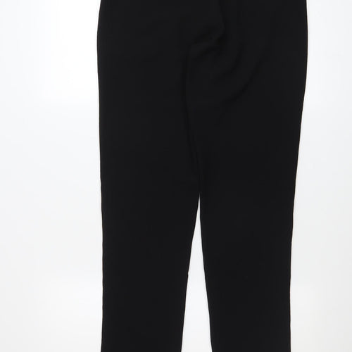 Belair Women’s Black Slim Mid Rise Trousers Size 12 Stretch Straight Leg