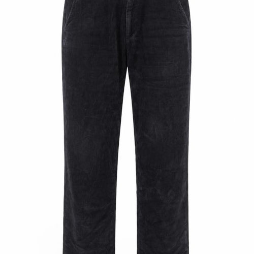 Dunnes Stores Men's Grey Corduroy Regular Fit Trousers 32W 29L