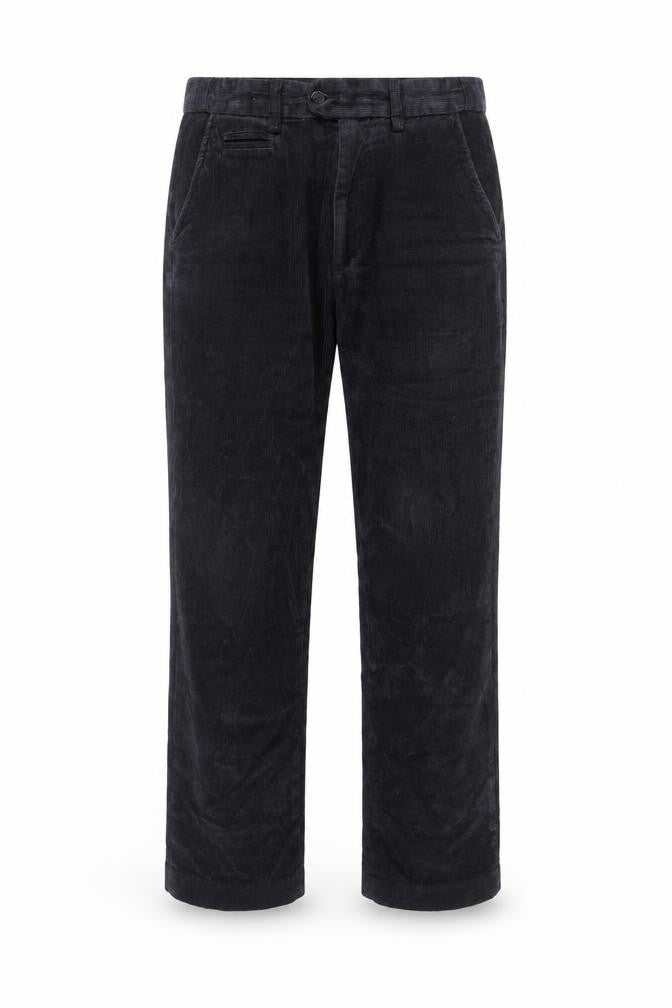 Dunnes Stores Men's Grey Corduroy Regular Fit Trousers 32W 29L