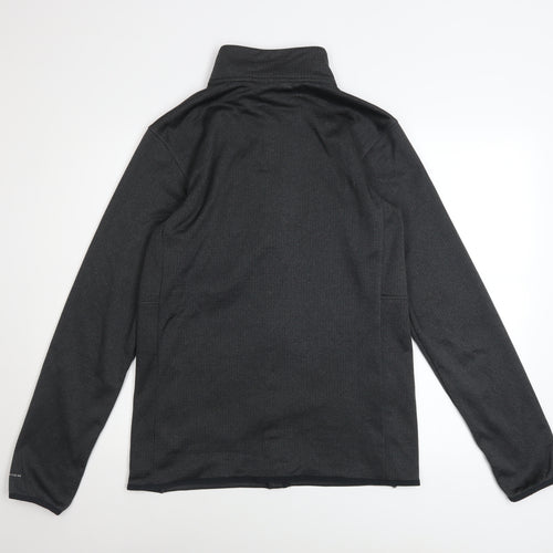 Columbia Men’s Grey Softshell Jacket M Full Zip Lightweight Outdoor