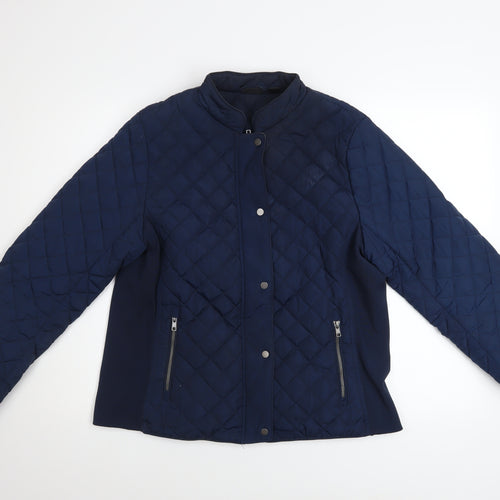 Crivit Women’s Blue Quilted Lightweight Jacket Size 12/14