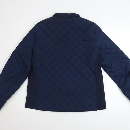 Crivit Women’s Blue Quilted Lightweight Jacket Size 12/14