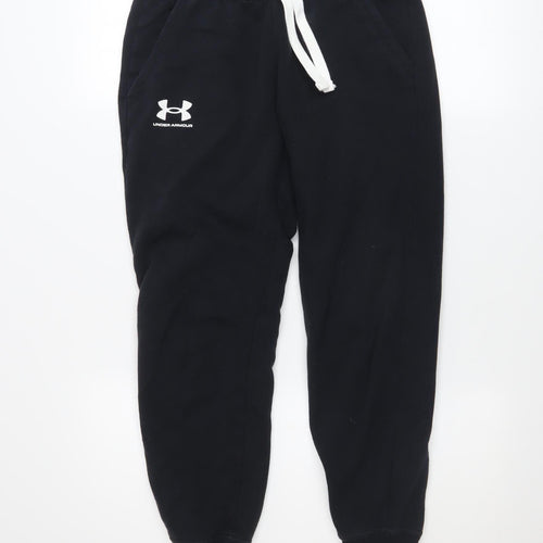 Under Armour Men’s Black XS Jogger Sweatpants Fleece Trousers