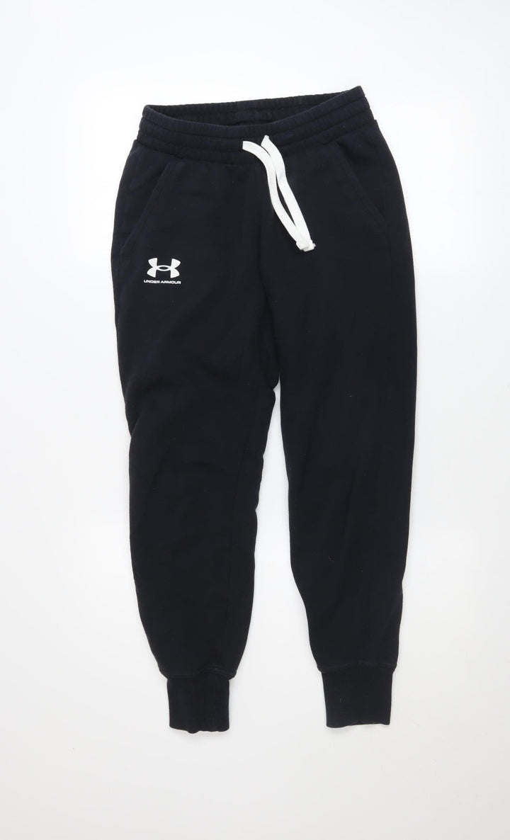 Under Armour Men’s Black XS Jogger Sweatpants Fleece Trousers