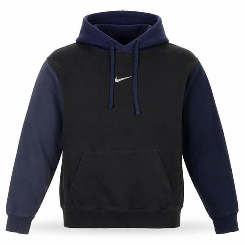 Nike Men's Black Pullover Hoodie M Fleece Sports Sweatshirt
