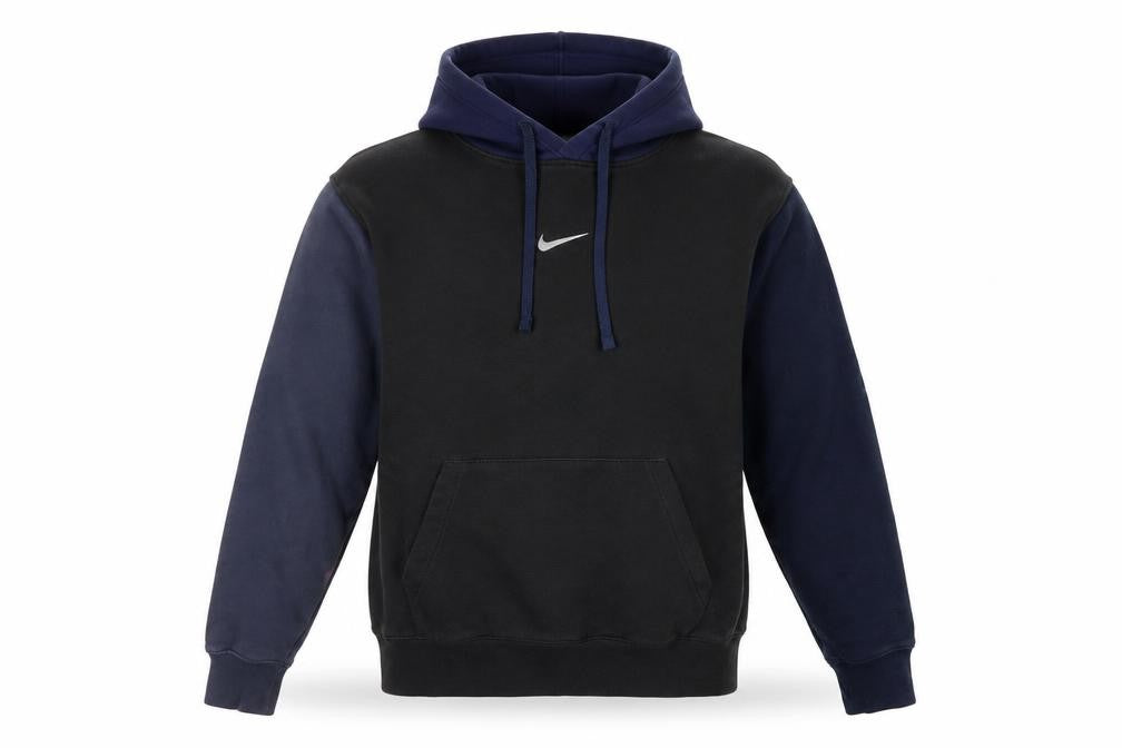 Nike Men's Black Pullover Hoodie M Fleece Sports Sweatshirt