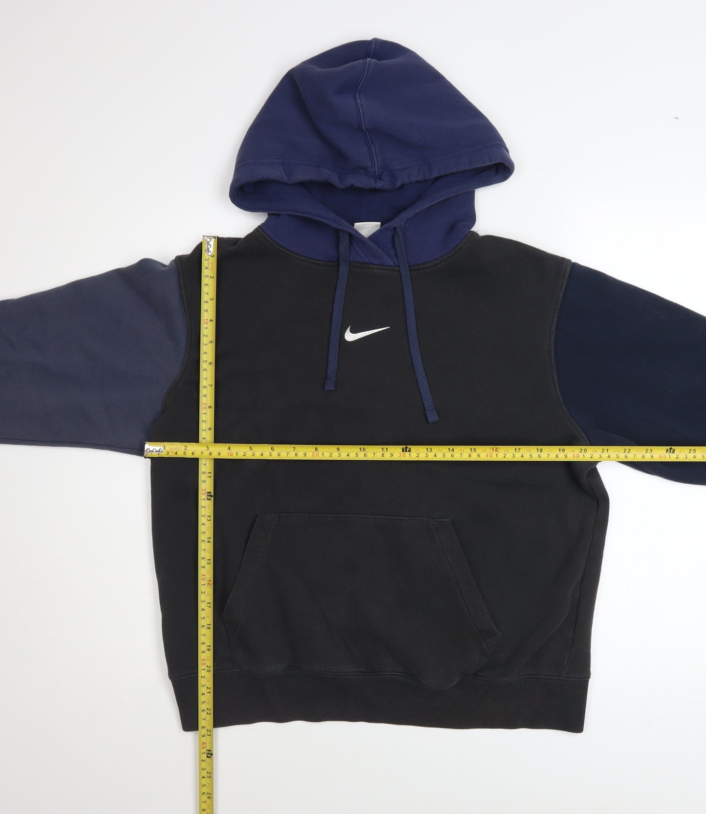 Nike Men's Black Pullover Hoodie M Fleece Sports Sweatshirt