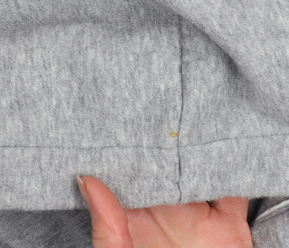 Jack Wills Men’s Grey Full Zip Hoodie M Cotton Blend