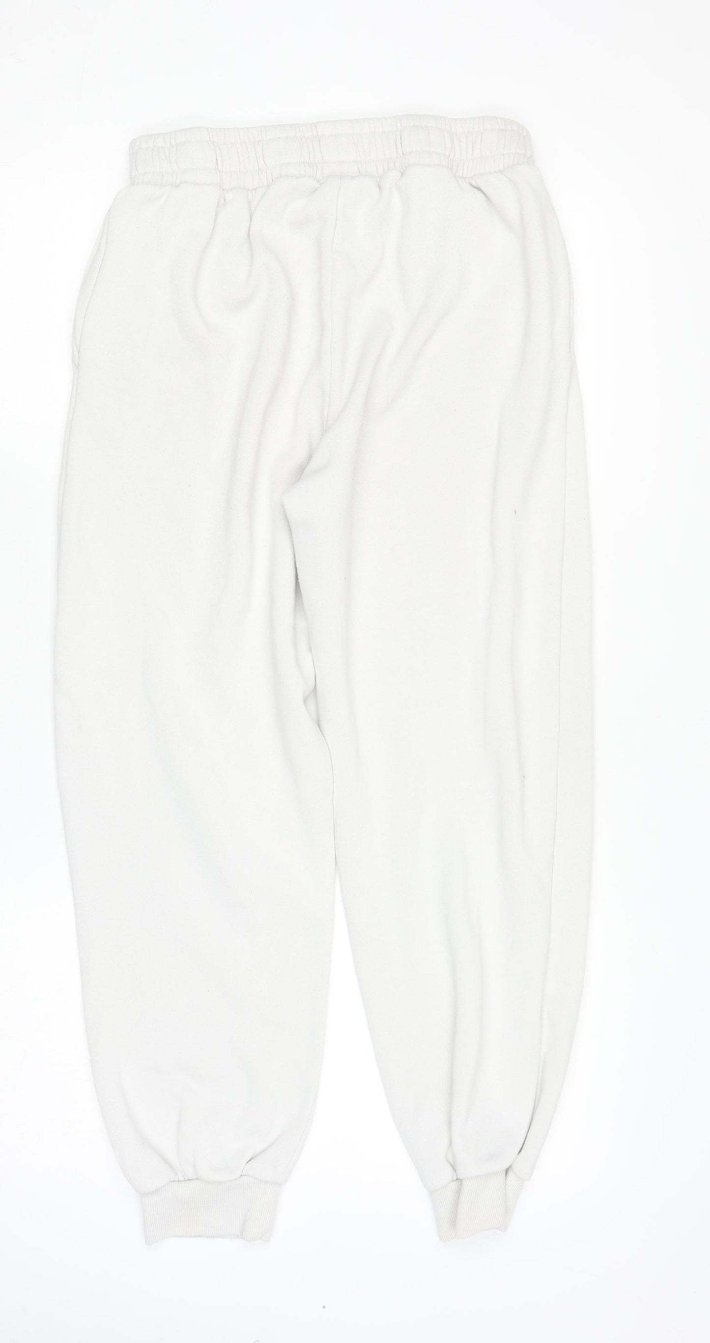 Yale University Women’s White Track Pants Small Fleece Joggers Casual