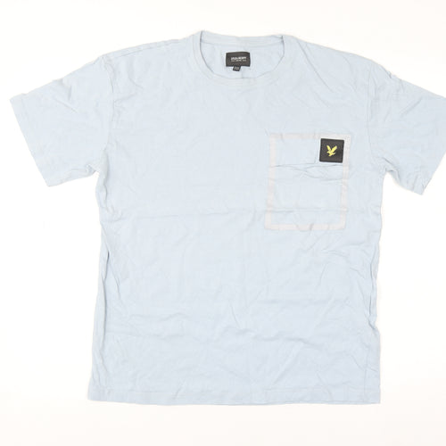 Lyle & Scott Junior Boys Light Blue Cotton Short Sleeve T-Shirt 14/15 Years