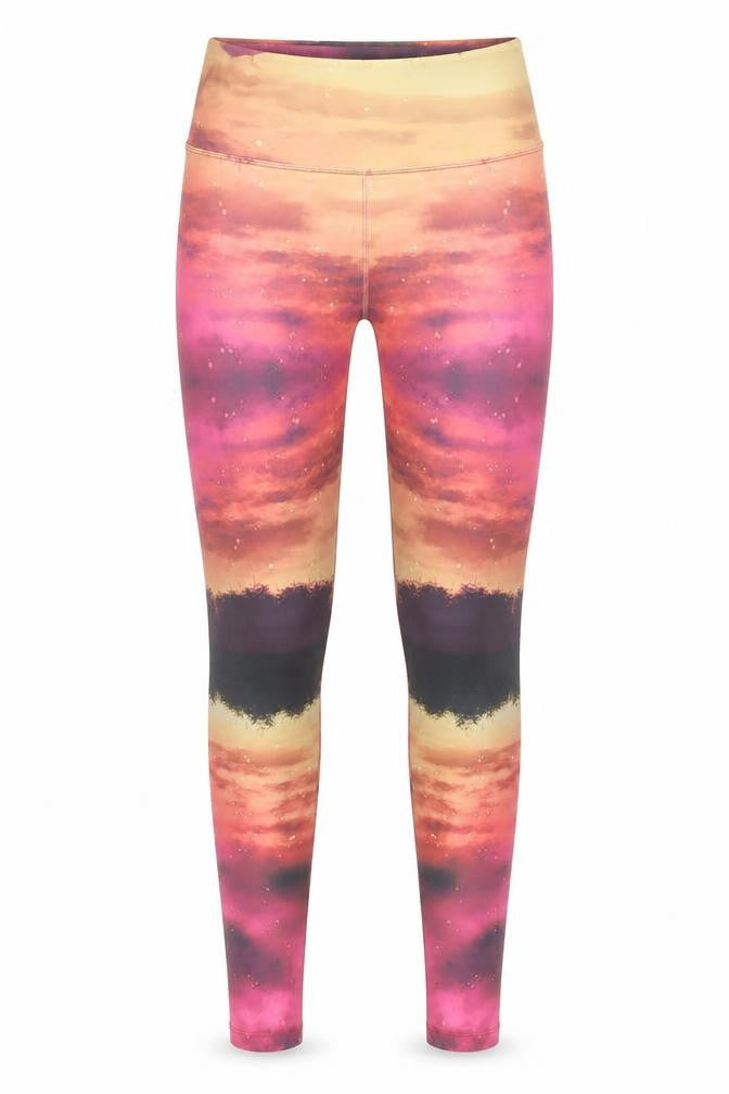 Fit Is An Attitude Womens Pink Multicoloured XS Leggings Activewear