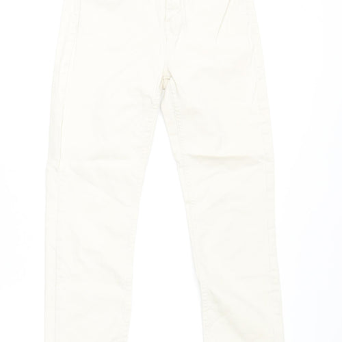 Dunnes Stores Women Beige Straight Leg Stretch Jeans Size 8