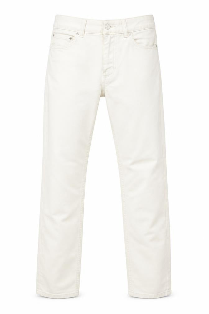 Dunnes Stores Women Beige Straight Leg Stretch Jeans Size 8
