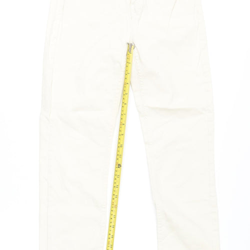 Dunnes Stores Women Beige Straight Leg Stretch Jeans Size 8