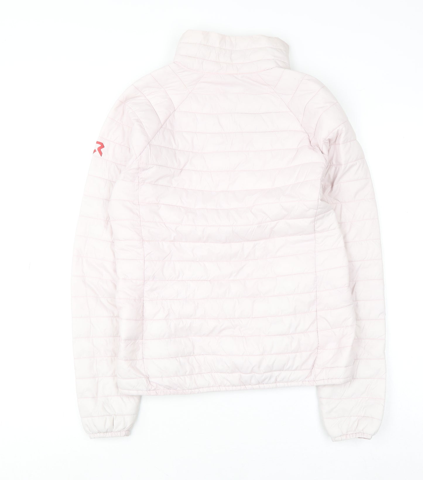 Rock Experience Womens Pink Puffer Jacket S Lightweight Quilted Outdoor