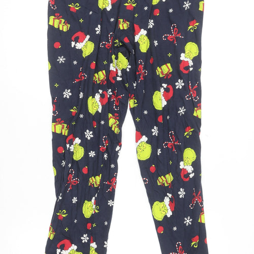 Primark Women’s Blue The Grinch Christmas Pyjama Pants Size 10-12