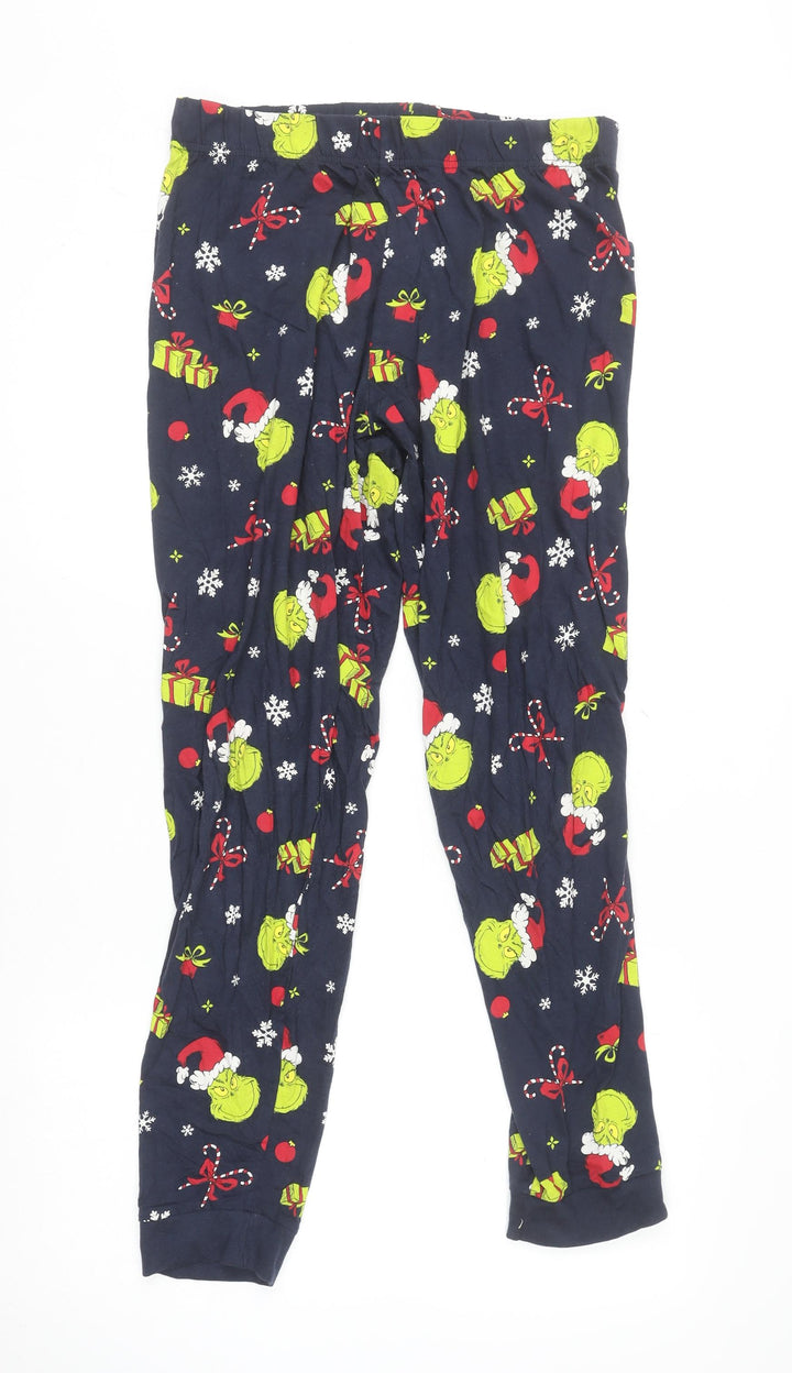 Primark Women’s Blue The Grinch Christmas Pyjama Pants Size 10-12