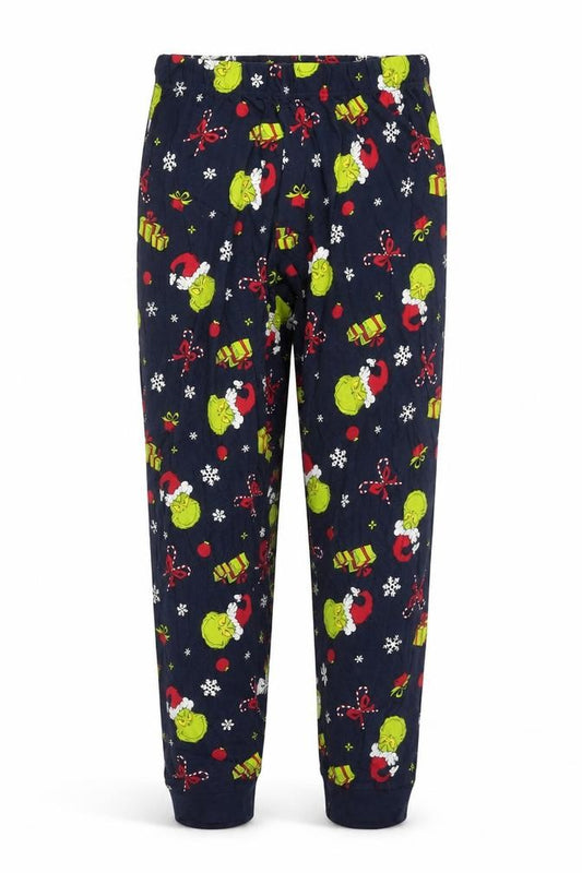 Primark Women’s Blue The Grinch Christmas Pyjama Pants Size 10-12